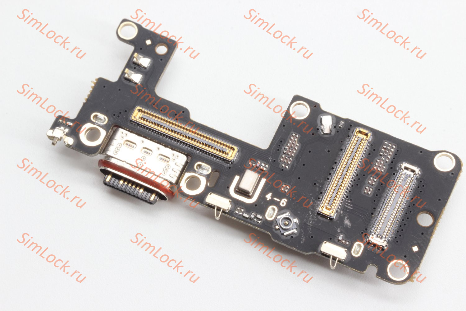 Нижняя плата (шлейф) Realme GT 7 Pro (RMX5011) с разъемом зарядки и считывателем SIM, К-3