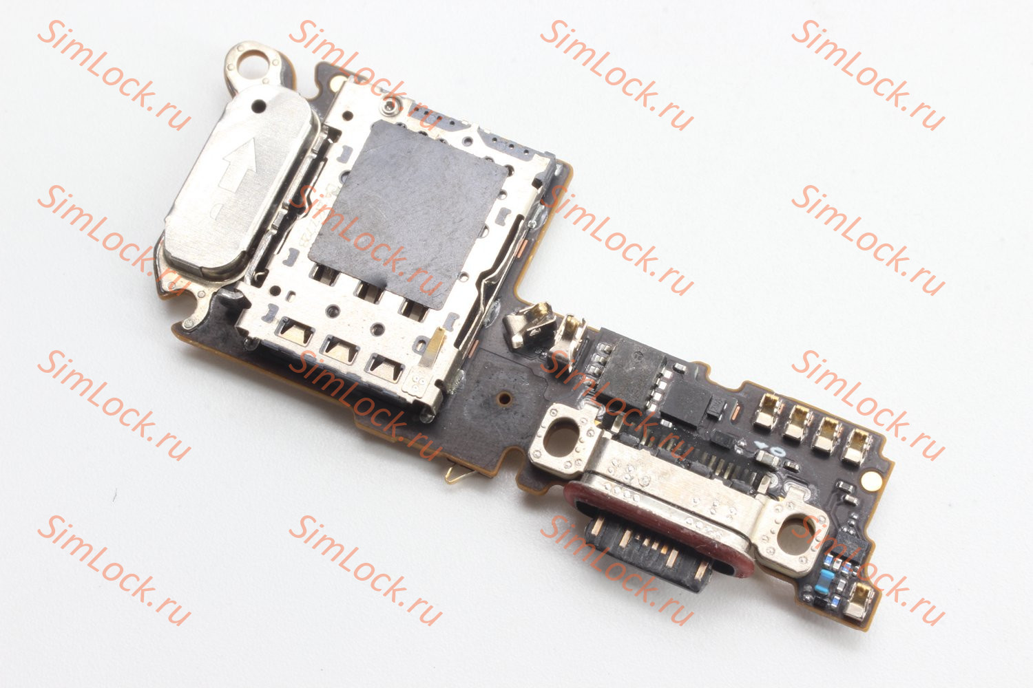 Нижняя плата (шлейф) Xiaomi 13 (2211133C), с разъемом зарядки и считывателем SIM, оригинал