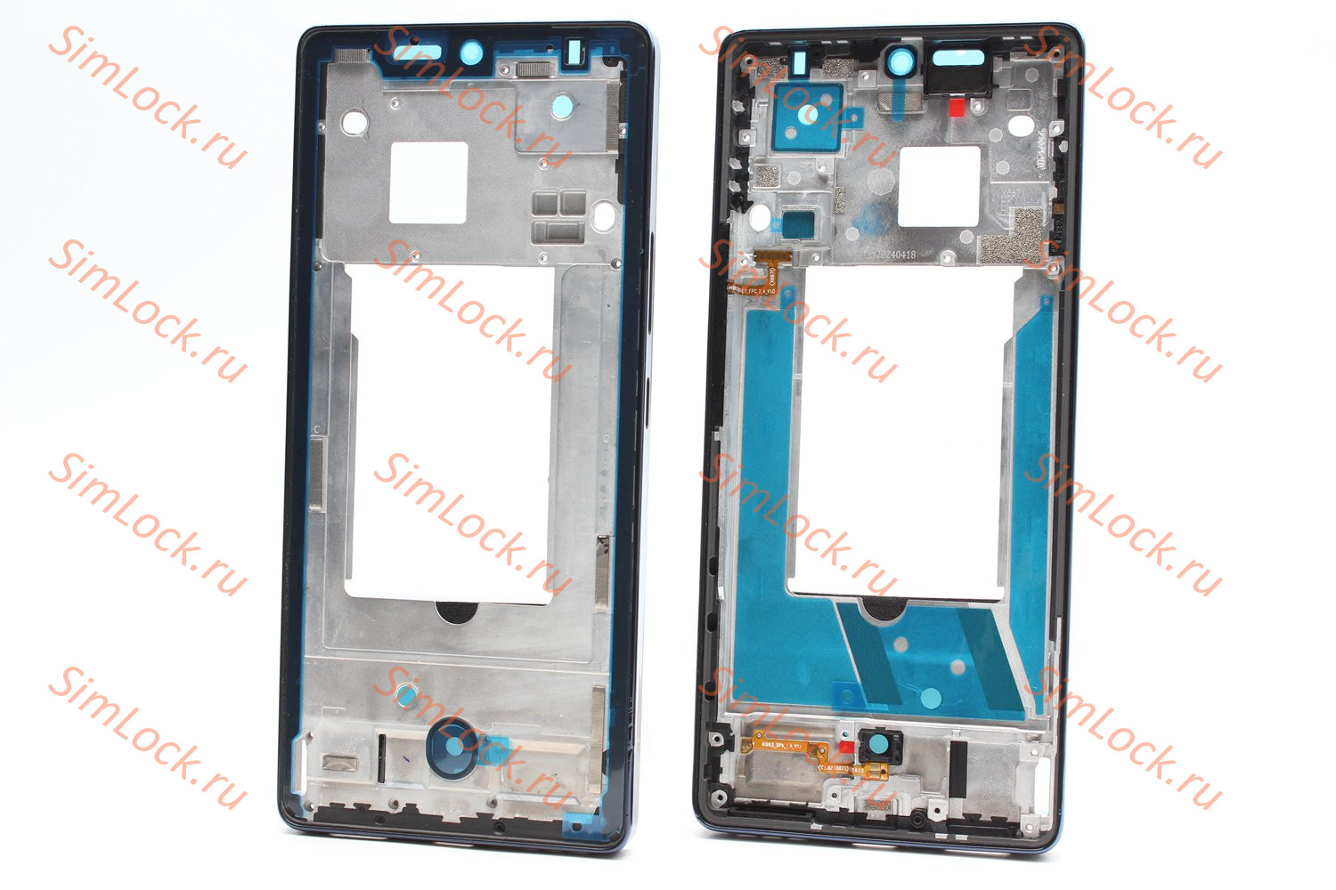 Рамка дисплея Infinix GT 20 Pro (X6871), черный (оранжевый), К-1