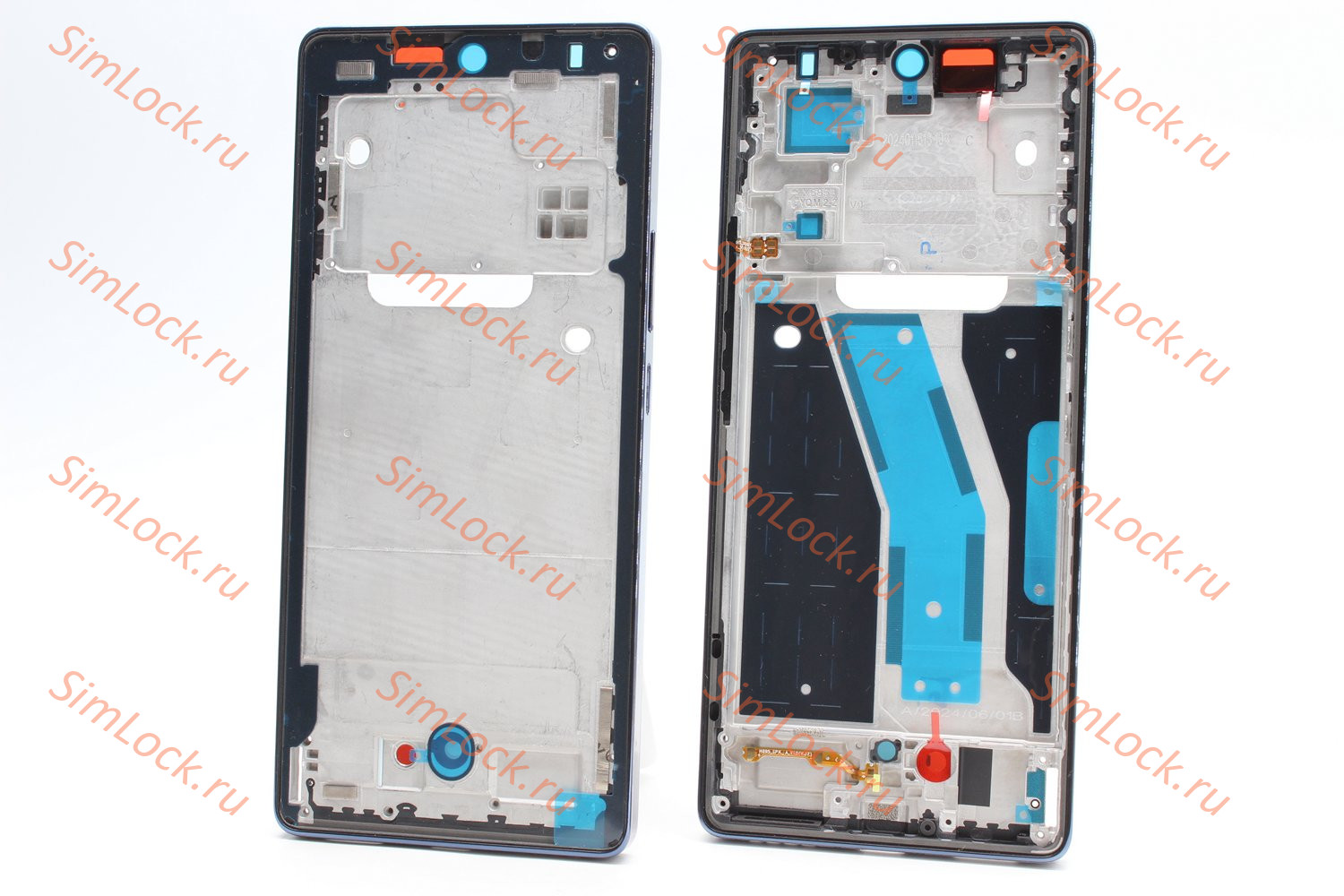 Рамка дисплея Infinix Note 40 4G (X6853), черный, оригинал