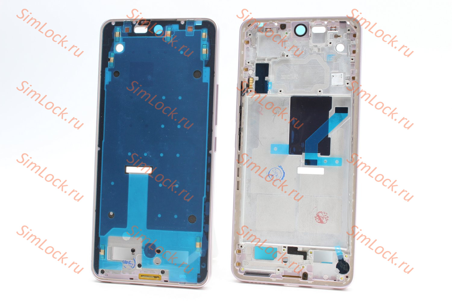 Рамка дисплея Xiaomi 12 Lite, розовый, К-1