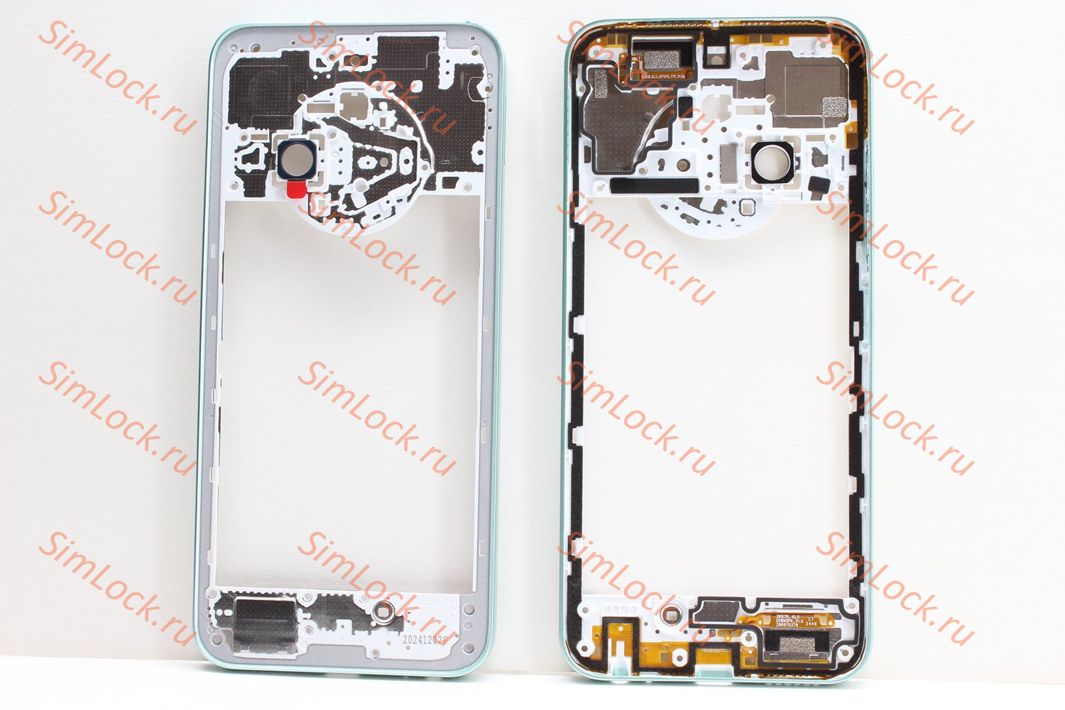 Средняя часть корпуса Tecno Spark 30C (KL5), зеленый, К-1