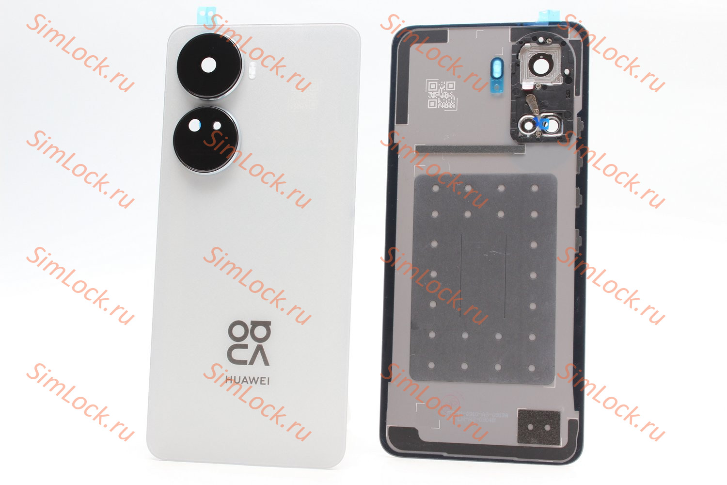 Задняя крышка Huawei Nova 12 SE (BNE-LX1) со стеклом камеры, белый, оригинал
