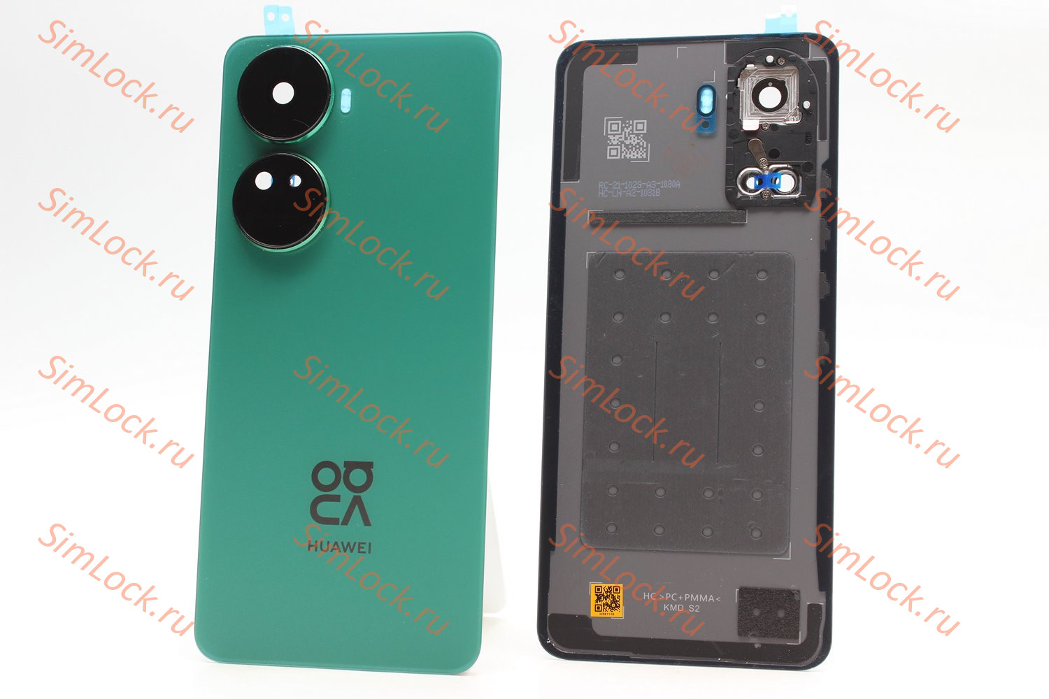 Задняя крышка Huawei Nova 12 SE (BNE-LX1) со стеклом камеры, зеленый, оригинал