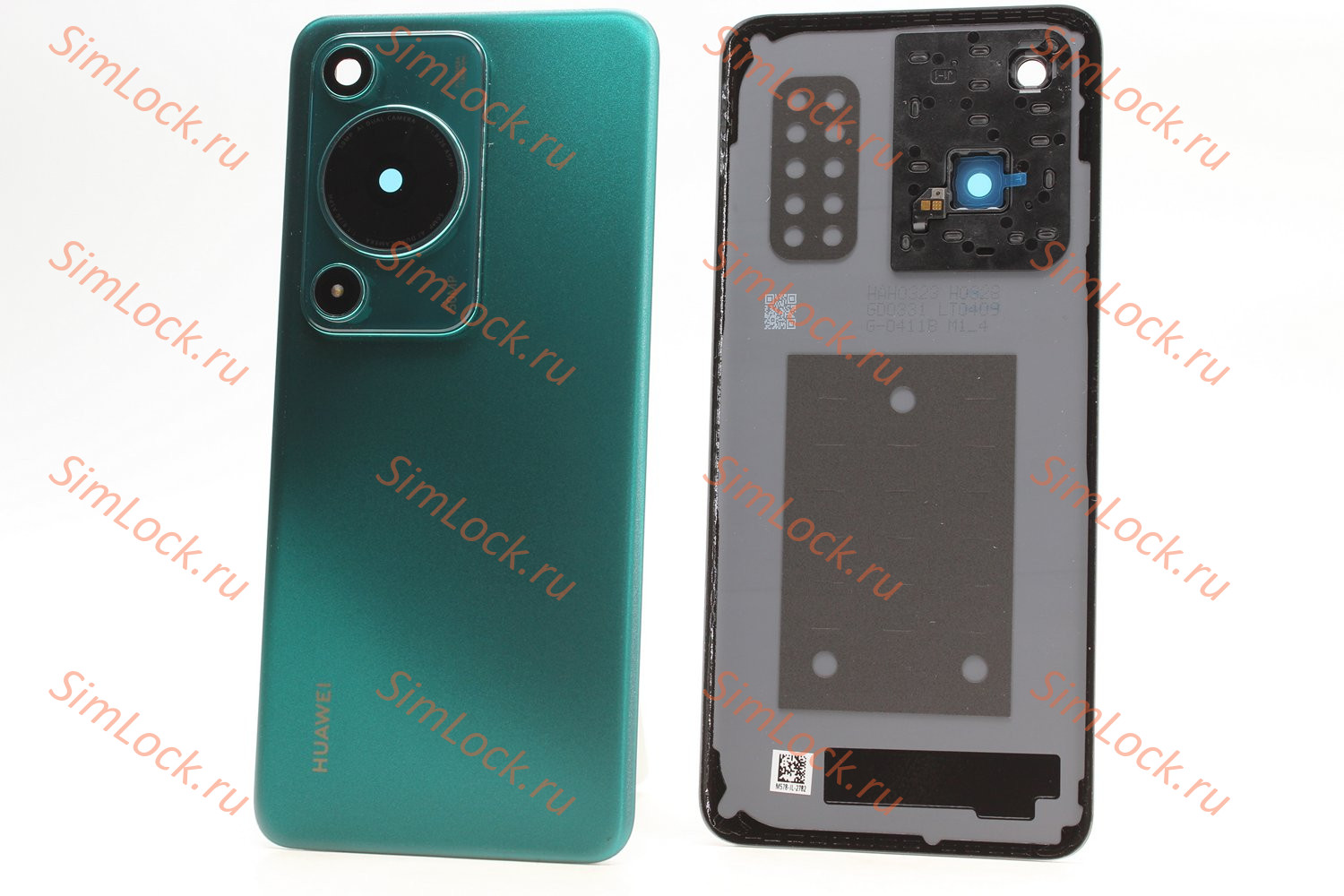 Задняя крышка Huawei Nova Y72 (MGA-LX3) со стеклом камеры, зеленый, К-1