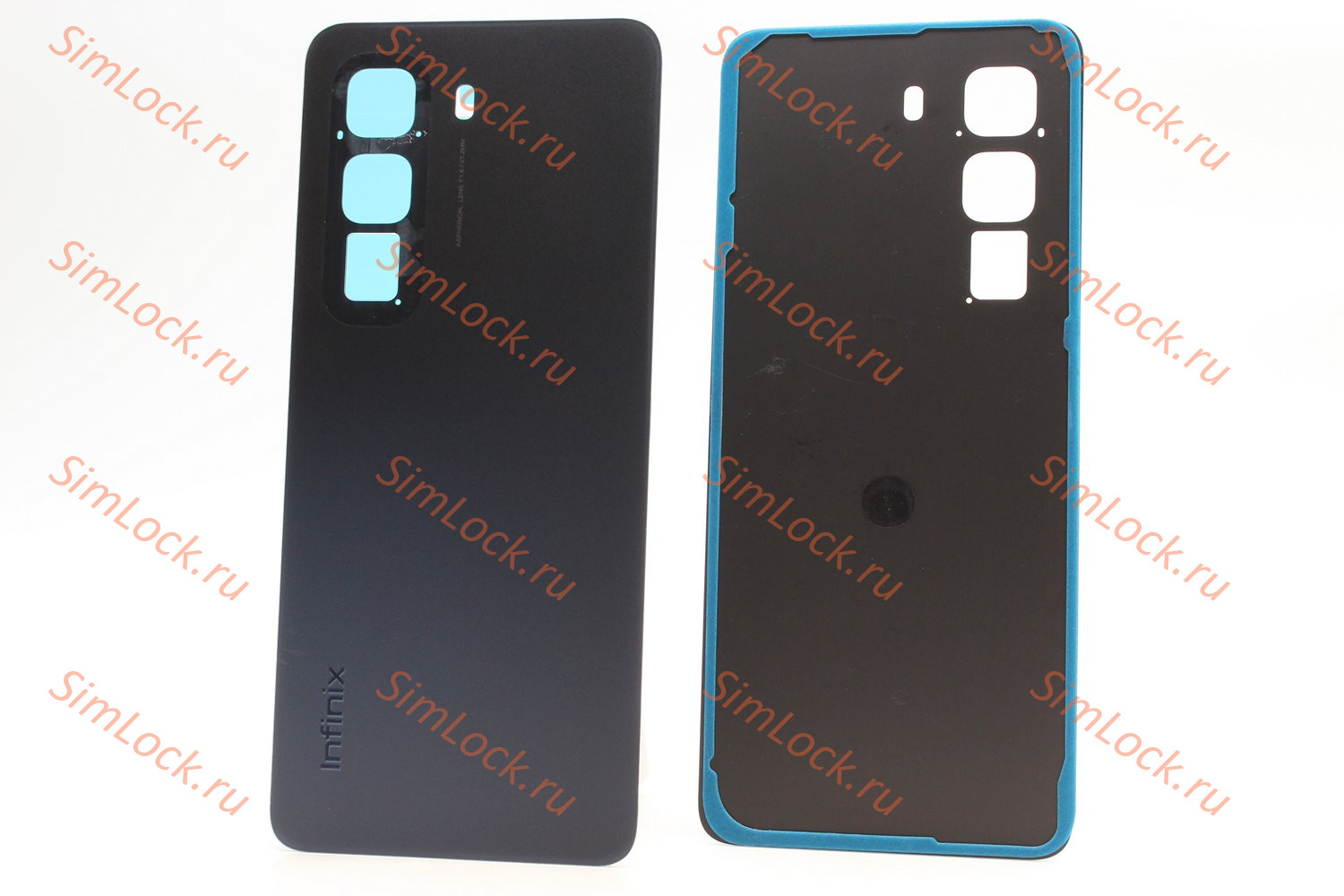 Задняя крышка Infinix Hot 50 4G (X6882), черный, К-1