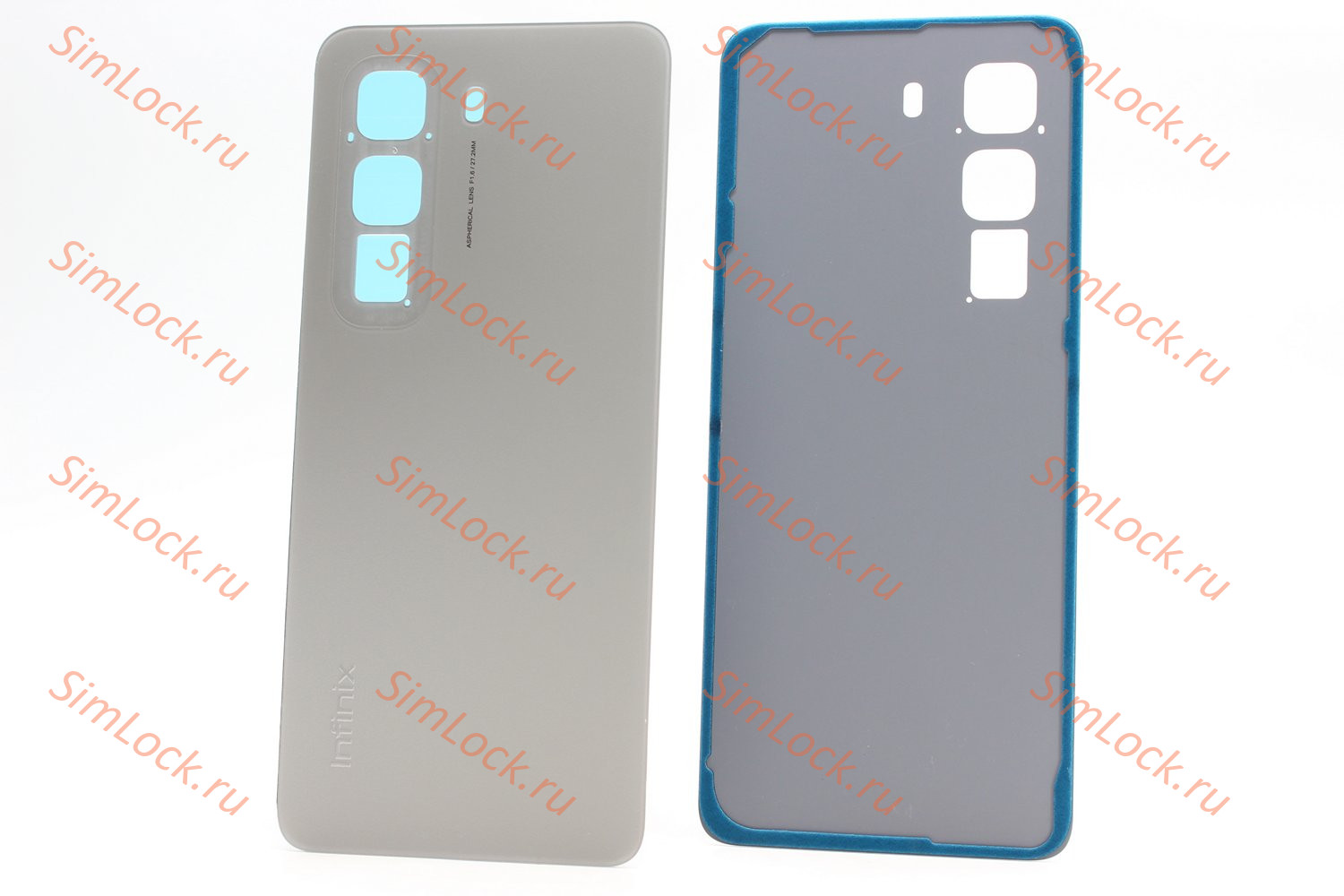 Задняя крышка Infinix Hot 50 4G (X6882), серый, К-1