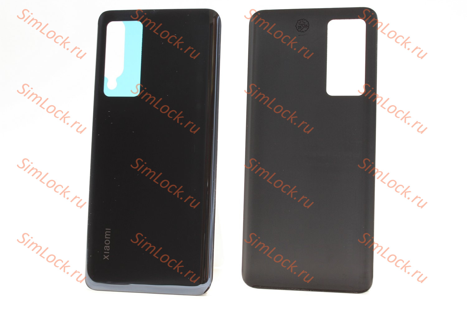 Задняя крышка Xiaomi 12, 12X, черный (серый), К-2