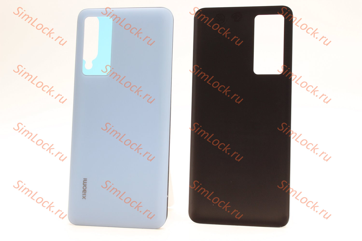 Задняя крышка Xiaomi 12, 12X, голубой, К-1