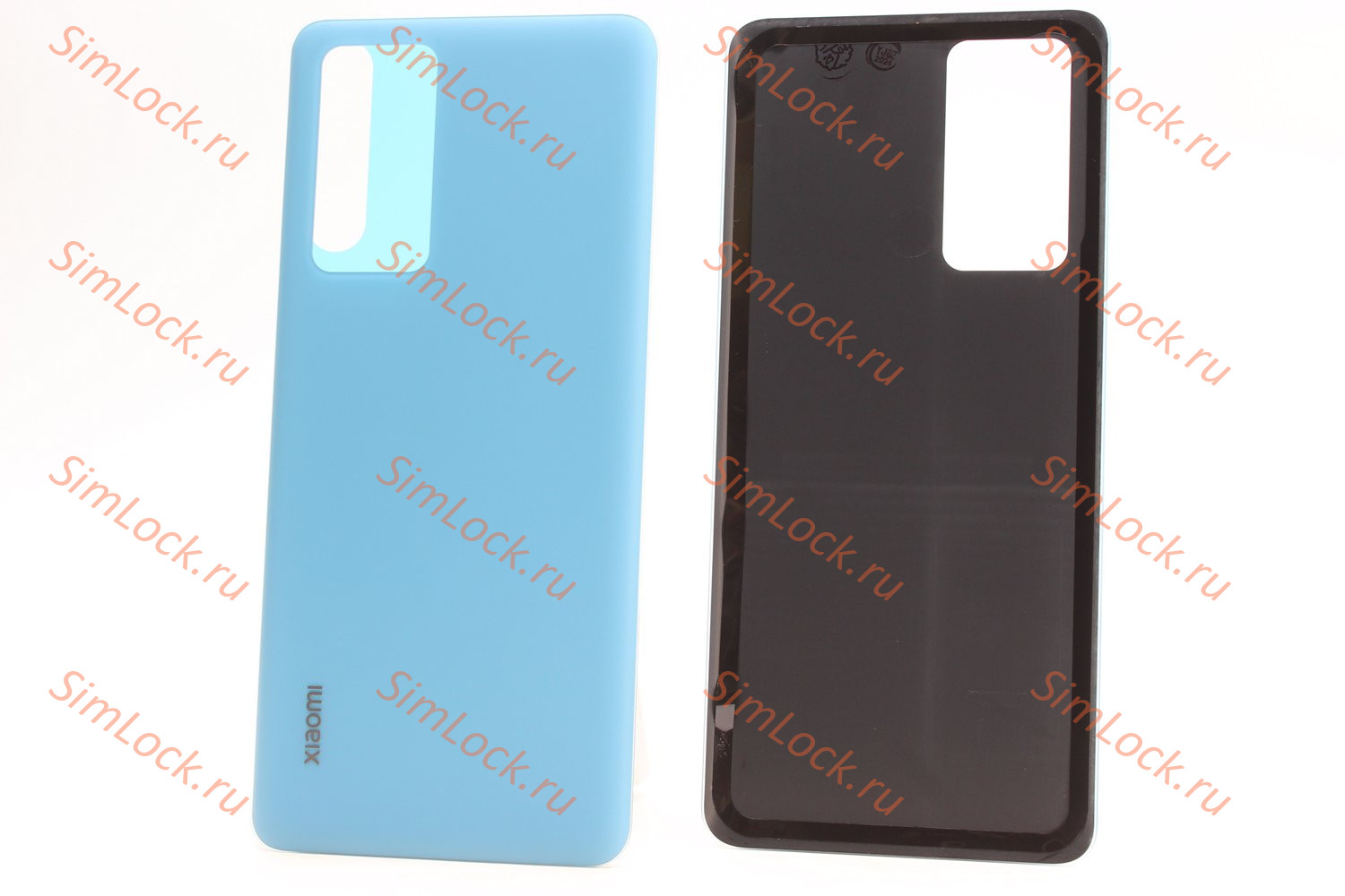 Задняя крышка Xiaomi 12 Pro, синий, К-2