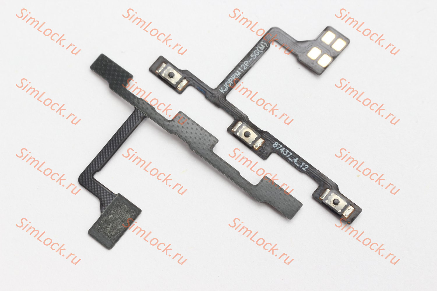Шлейф Realme 12 Pro (RMX3842), 12 Pro+ (RMX3840) кнопки включения и громкости, К-1