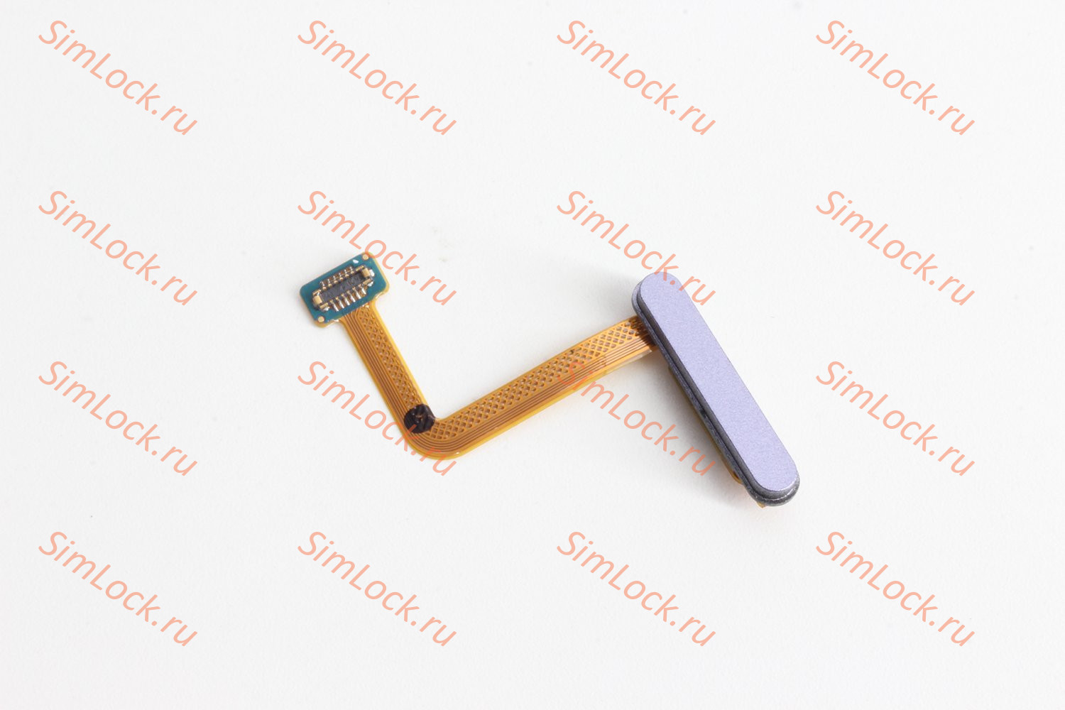 Шлейф Samsung F721 Galaxy Z Flip 4 кнопки включения и сканер отпечатка пальцев, зеленый, К-1