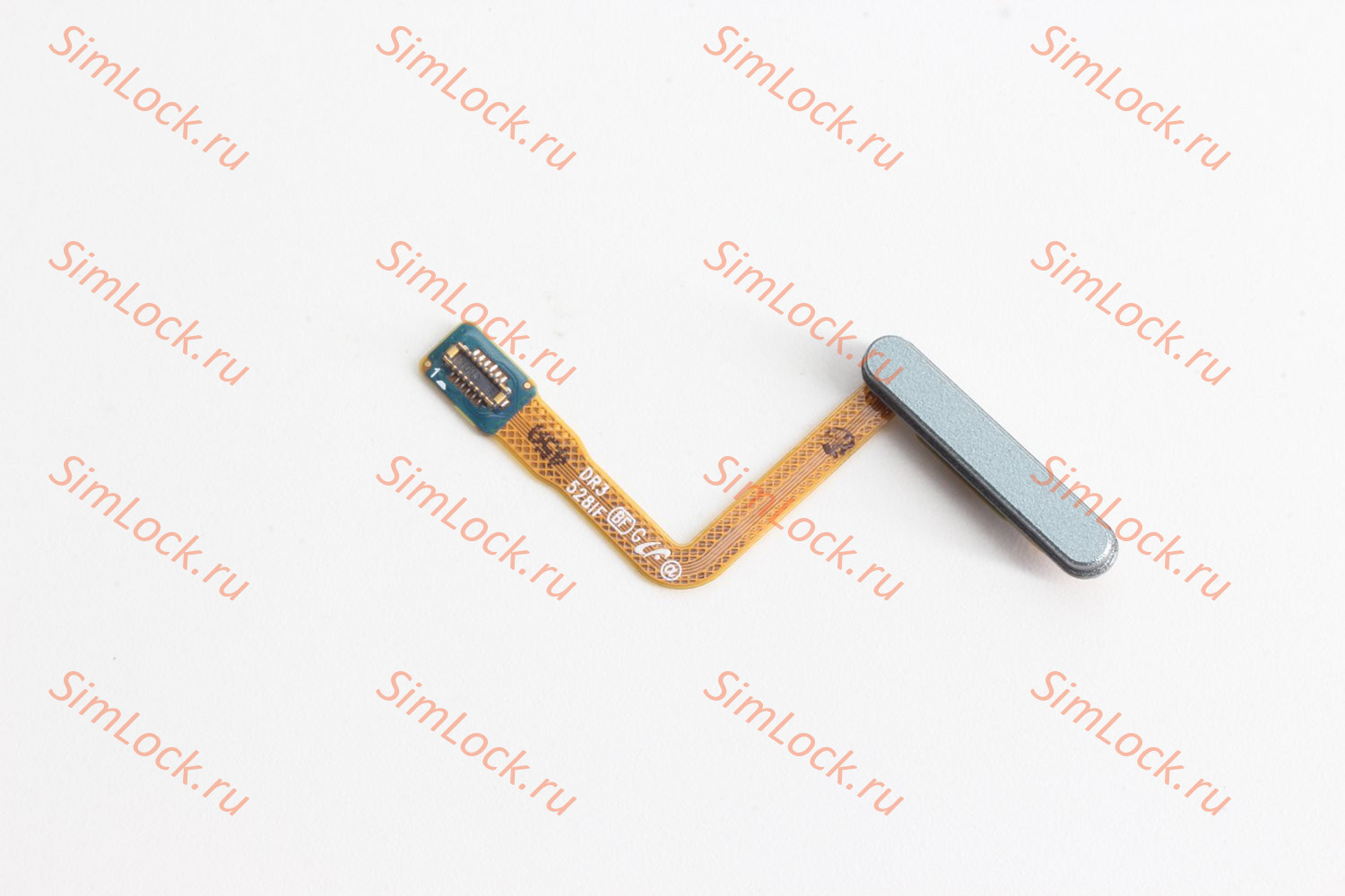 Шлейф Samsung F731 Galaxy Z Flip 5 кнопки включения и сканер отпечатка пальцев, фиолетовый, К-1