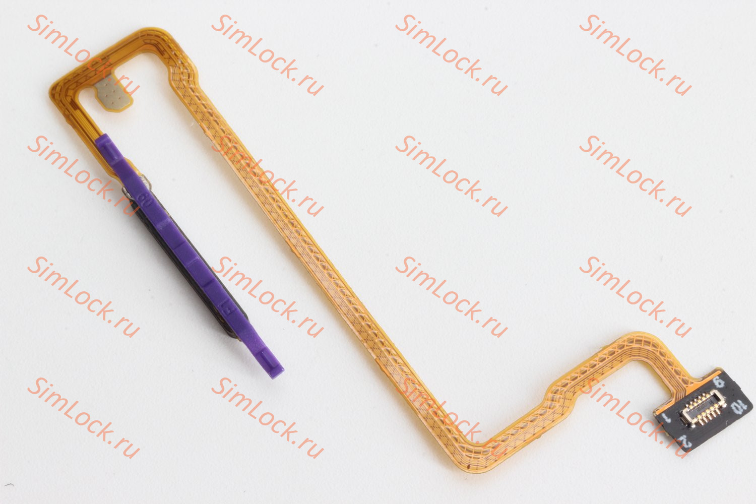 Шлейф Honor X7c 4G (ALT-LX1) со сканером отпечатка, черный, К-1