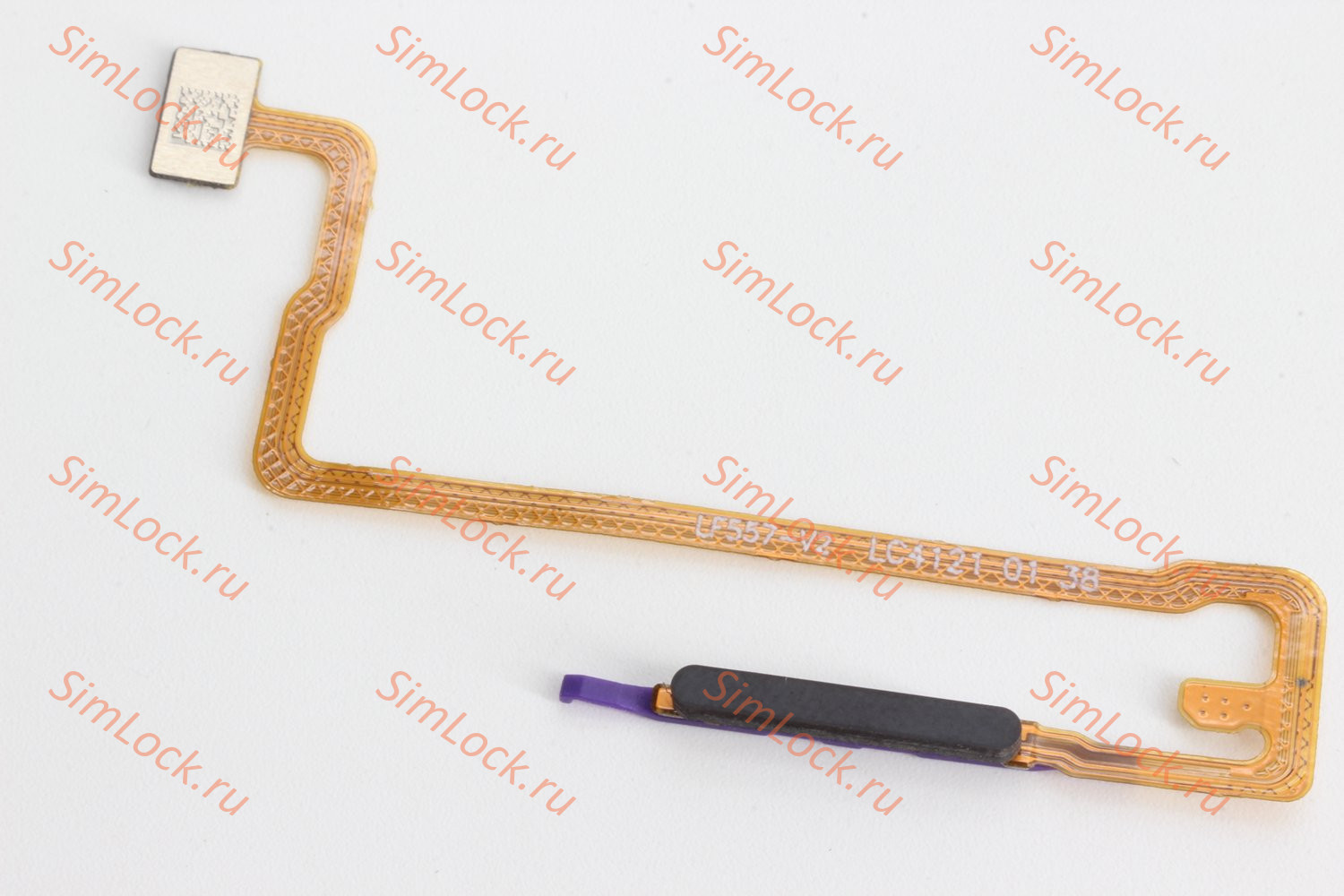 Шлейф Honor X7c 4G (ALT-LX1) со сканером отпечатка, черный, К-1