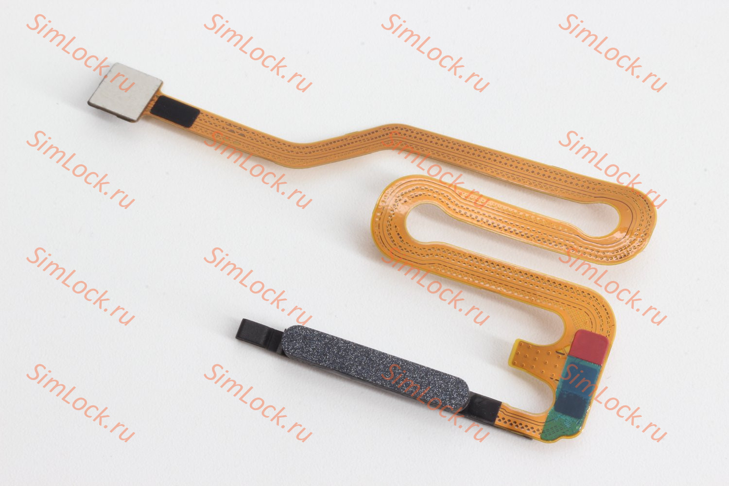 Шлейф Huawei Nova Y61 (EVE-LX9N) со сканером отпечатка, черный, К-1