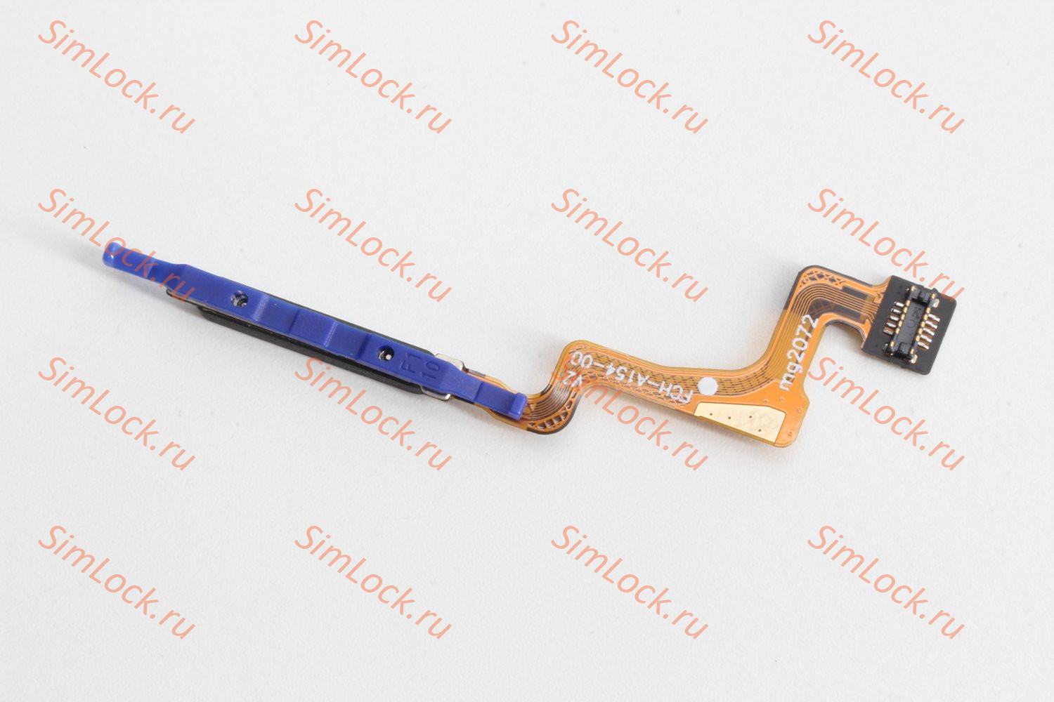 Шлейф Huawei Nova Y70 (MGA-LX9N), Nova Y72 (MGA-LX3), Nova Y91 (STG-LX1) со сканером отпечатка, черный, К-1