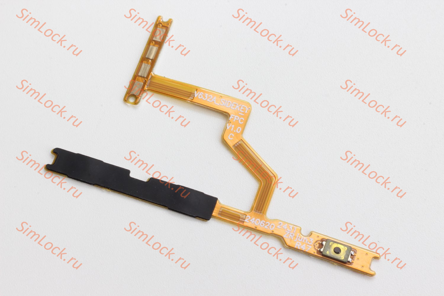 Шлейф Infinix Hot 50i (X6531B), Smart 9 (X6532) кнопки включения и громкости, К-1