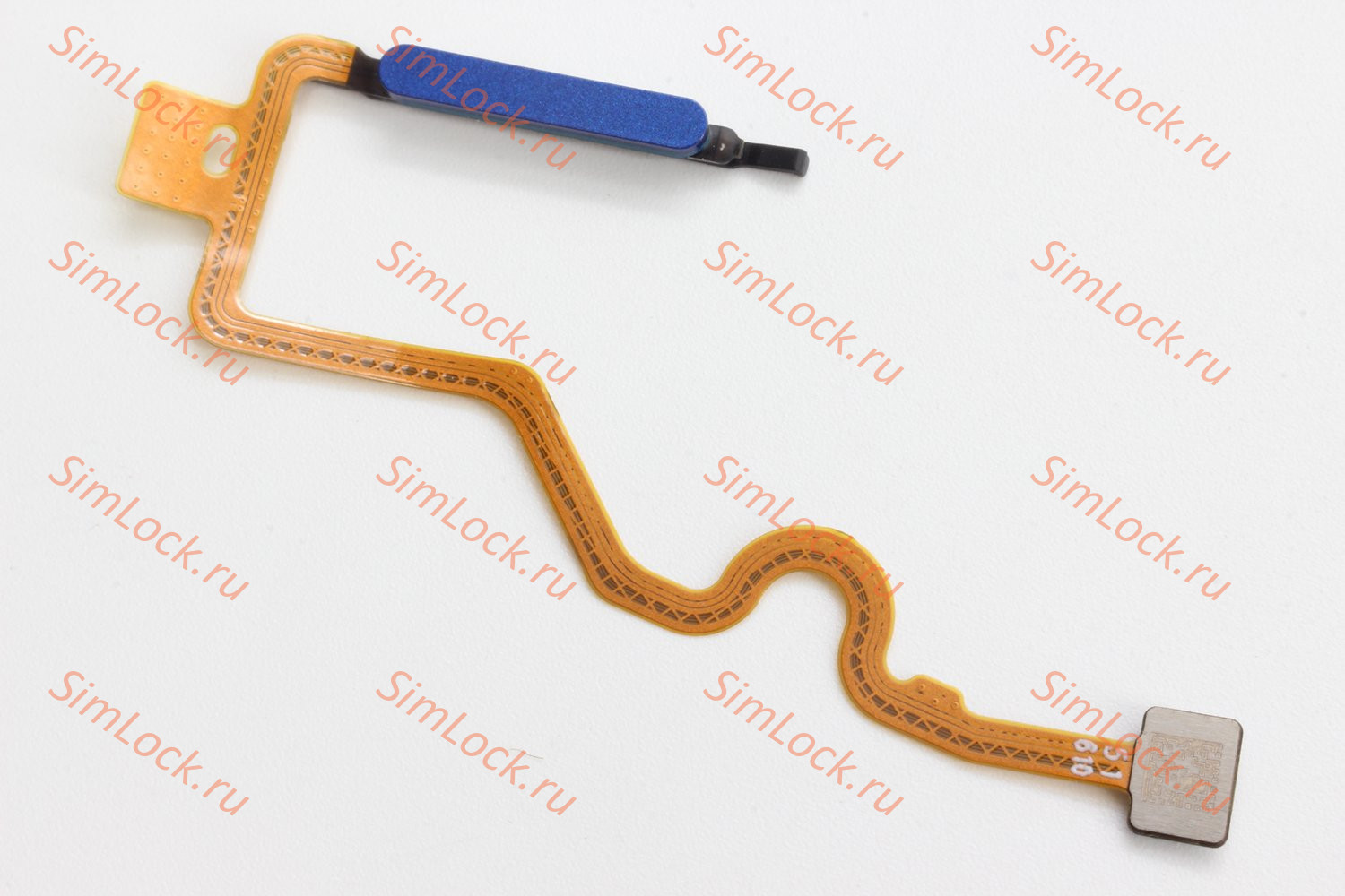 Шлейф Infinix Hot 30i (X669), Hot 30 Play (X6835B), Note 30 4G (X6833B), Note 30 Pro (X678B), Note 30i (X6716), Tecno Pova 5 (LH7n), Pova 5 Pro 5G (LH8n) со сканером отпечатка, синий, К-1