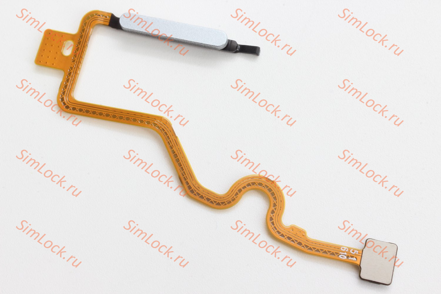 Шлейф Infinix Hot 30i (X669), Hot 30 Play (X6835B), Note 30 4G (X6833B), Note 30 Pro (X678B), Note 30i (X6716), Tecno Pova 5 (LH7n), Pova 5 Pro 5G (LH8n) со сканером отпечатка, серебристый, К-1