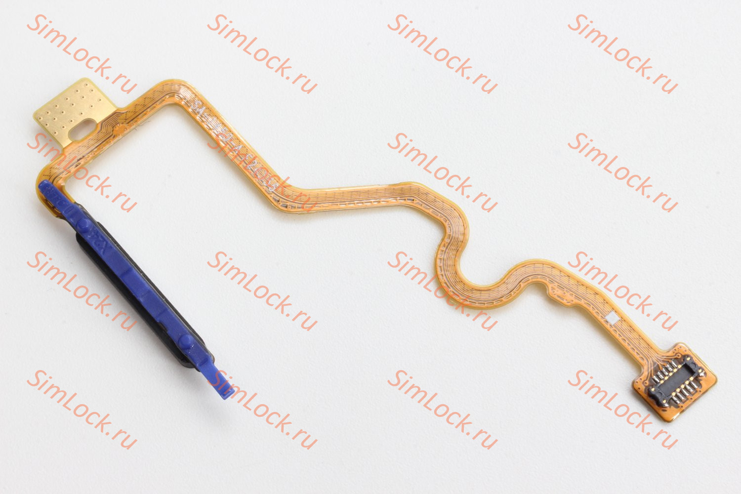 Шлейф Infinix Hot 40 (X6836), Hot 40 Pro (X6837), Hot 40i (X6528B), Hot 50i (X6531B), Smart 8 (X6525), Smart 8 Plus (X6526), Smart 8 Pro (X6525B) со сканером отпечатка, черный, К-1