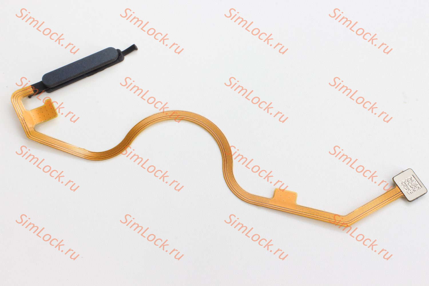 Шлейф Infinix Note 11 (X663b), Note 12 (X663D), Tecno Pova Neo 3 (LH6n) со сканером отпечатка, черный, К-1