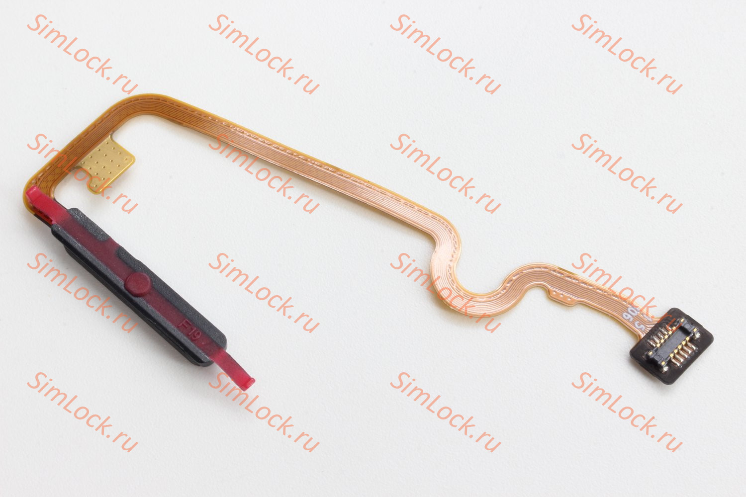 Шлейф Infinix Note 12 2023 (X676C), Note 12 Pro (X676B), Tecno Pova 4 Pro (LG8n) со сканером отпечатка, черный, К-1