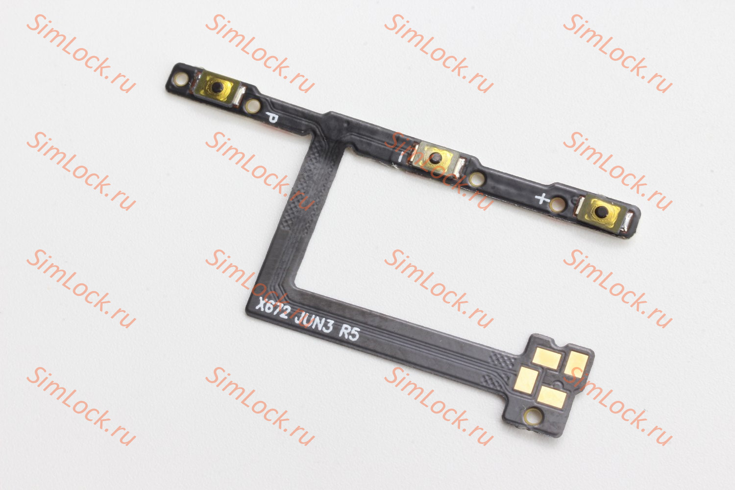 Шлейф Infinix Note 12 VIP (X672) кнопки включения и громкости, К-1