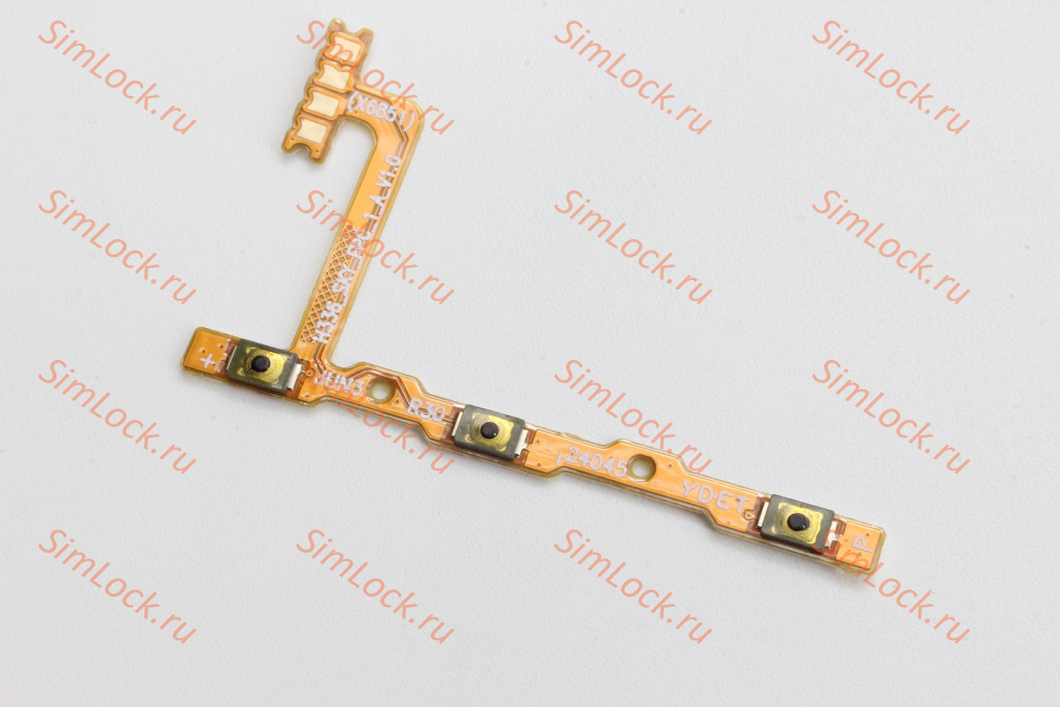 Шлейф Infinix Note 40 Pro+ 5G (X6851B) кнопки включения и громкости, К-1