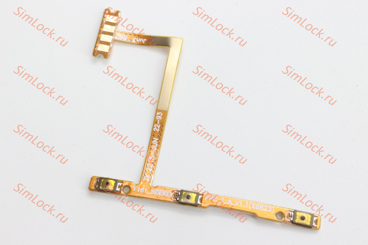 Шлейф Infinix Smart 6 Plus (X6823C) кнопки включения и громкости, К-1