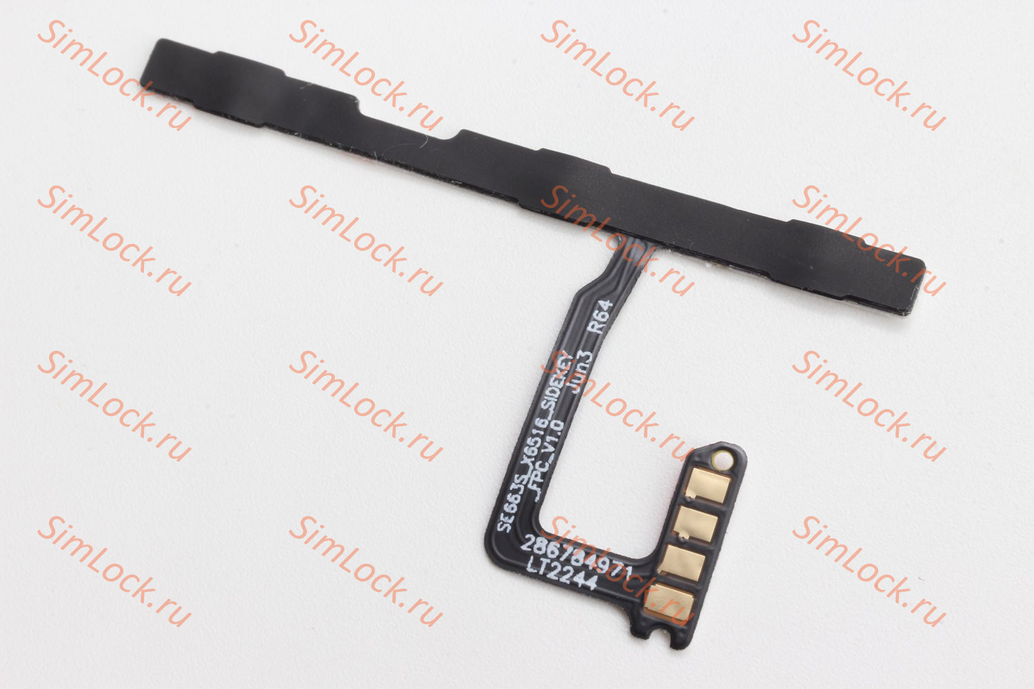 Шлейф Infinix Smart 7 HD (X6516) кнопки включения и громкости, К-1