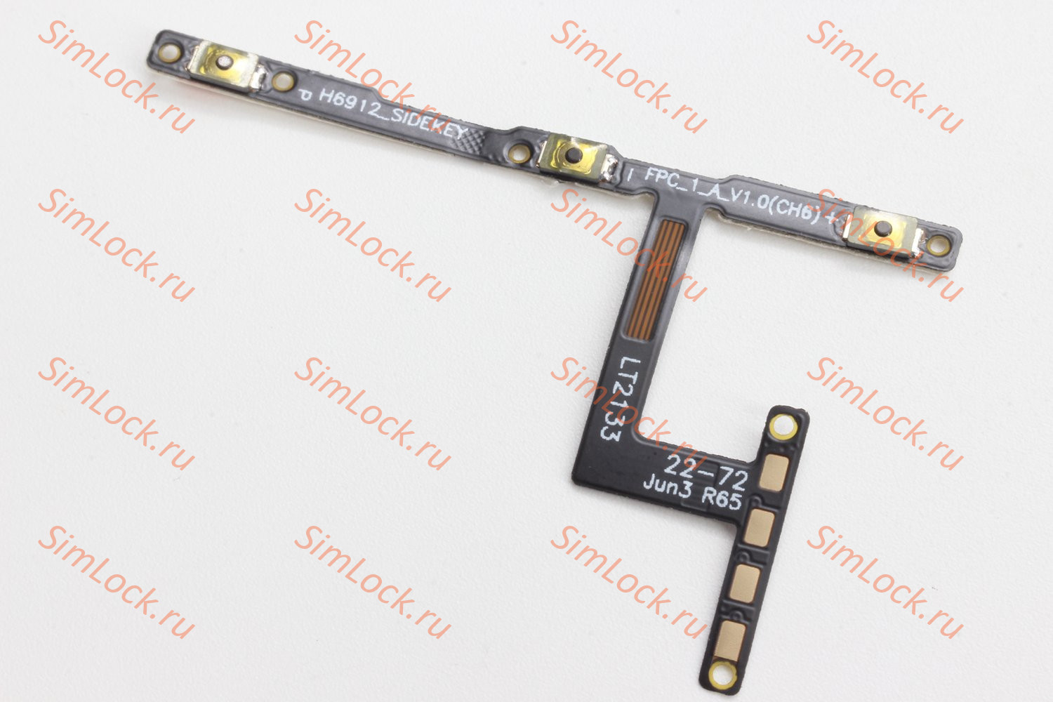 Шлейф Tecno Camon 18 (CH6N) кнопки включения и громкости, К-1