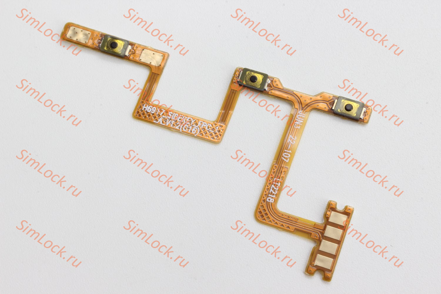 Шлейф Tecno Camon 19 (CI6n), Camon 19 Pro (CI8n) кнопки включения и громкости, К-1