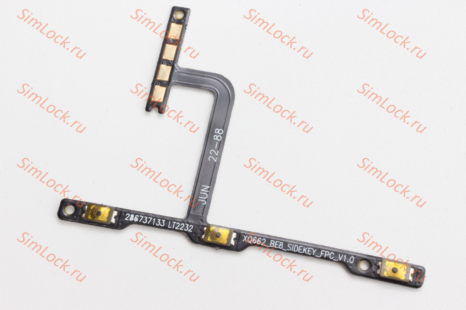 Шлейф Tecno Pop 6 Pro (BE8) кнопки включения и громкости, К-1