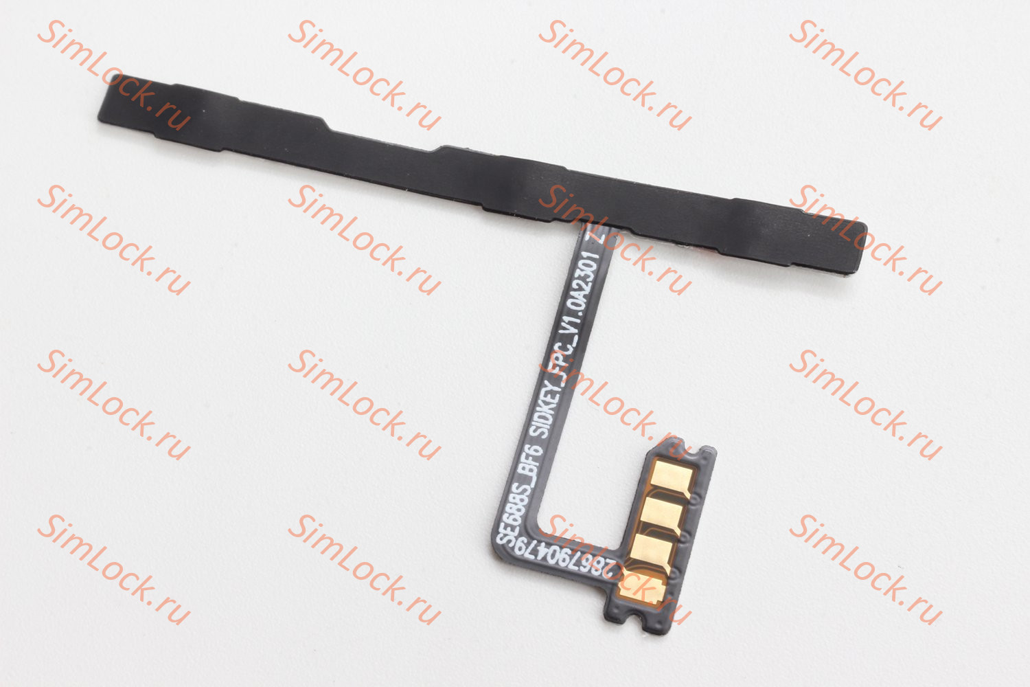 Шлейф Tecno Pop 7 (BF6) кнопки включения и громкости, К-1