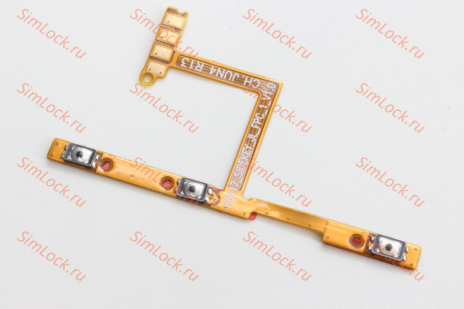 Шлейф Tecno Spark 10 (KI5q), Spark 10c (KI5k, KI5m) кнопки включения и громкости, К-1