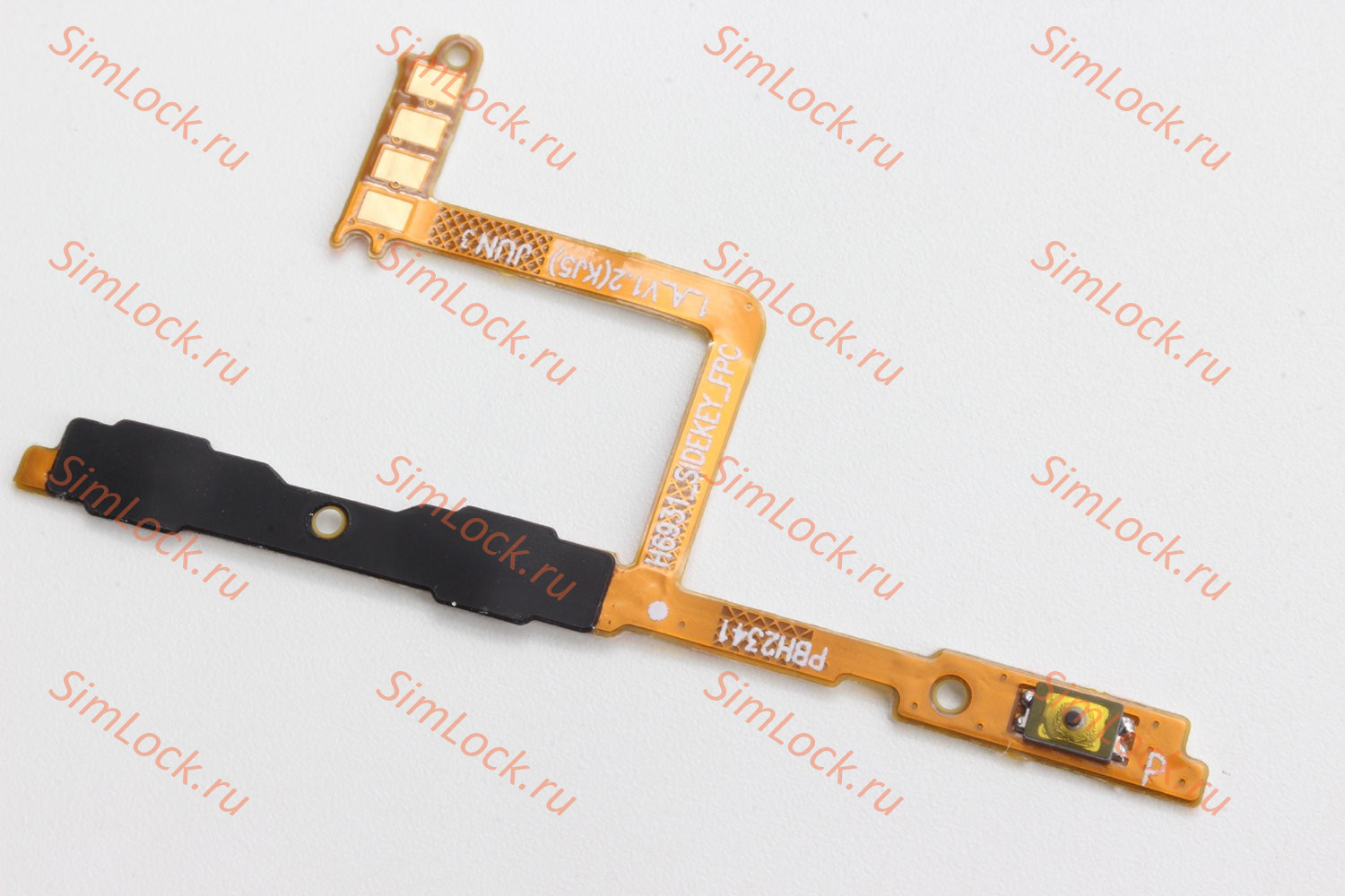 Шлейф Tecno Spark 20 (KJ5) кнопки включения и громкости, К-1