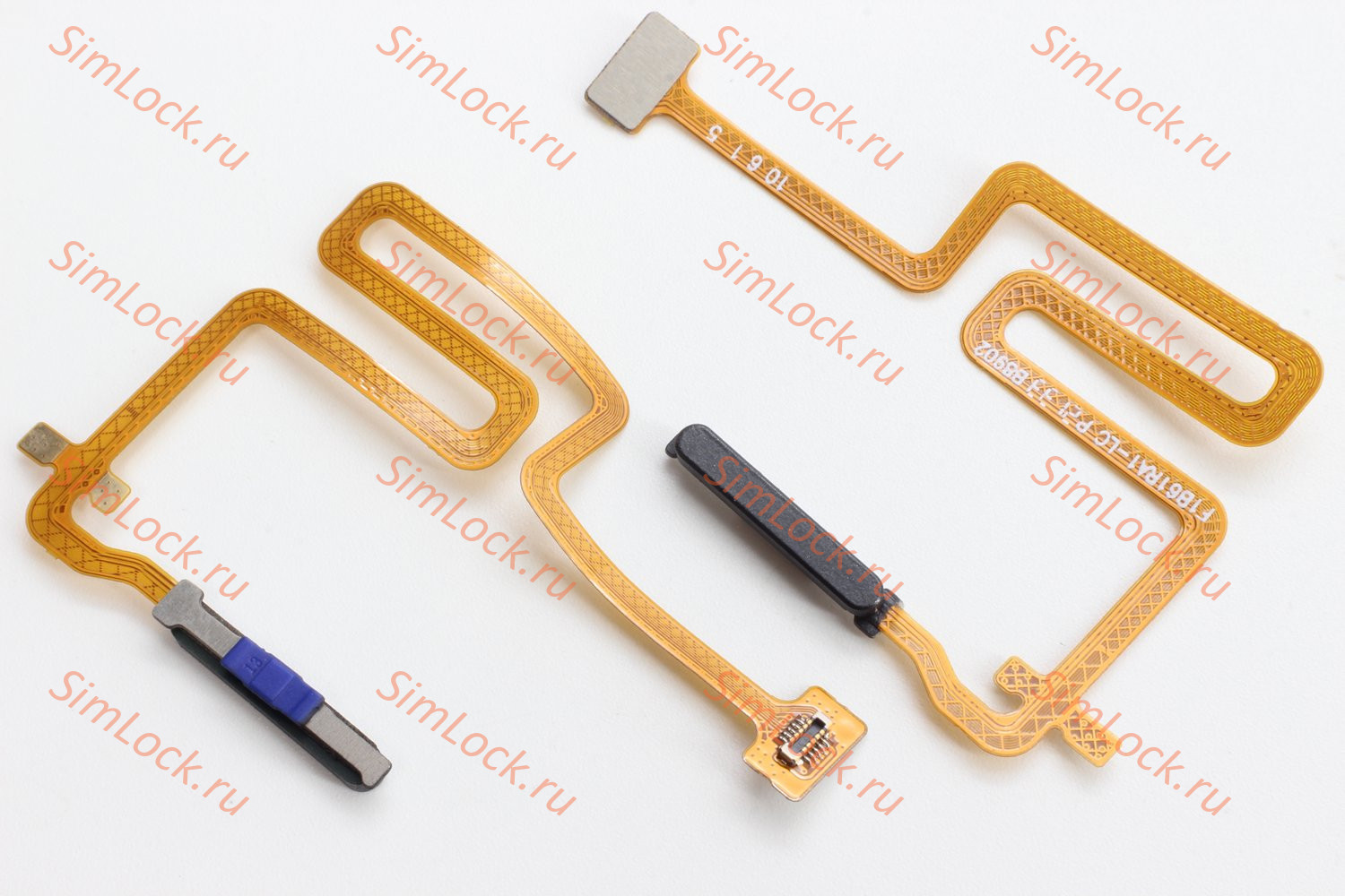 Шлейф Realme 9 5G (RMX3474), 9 Pro (RMX3472), C35 (RMX3511) со сканером отпечатка, черный, К-1