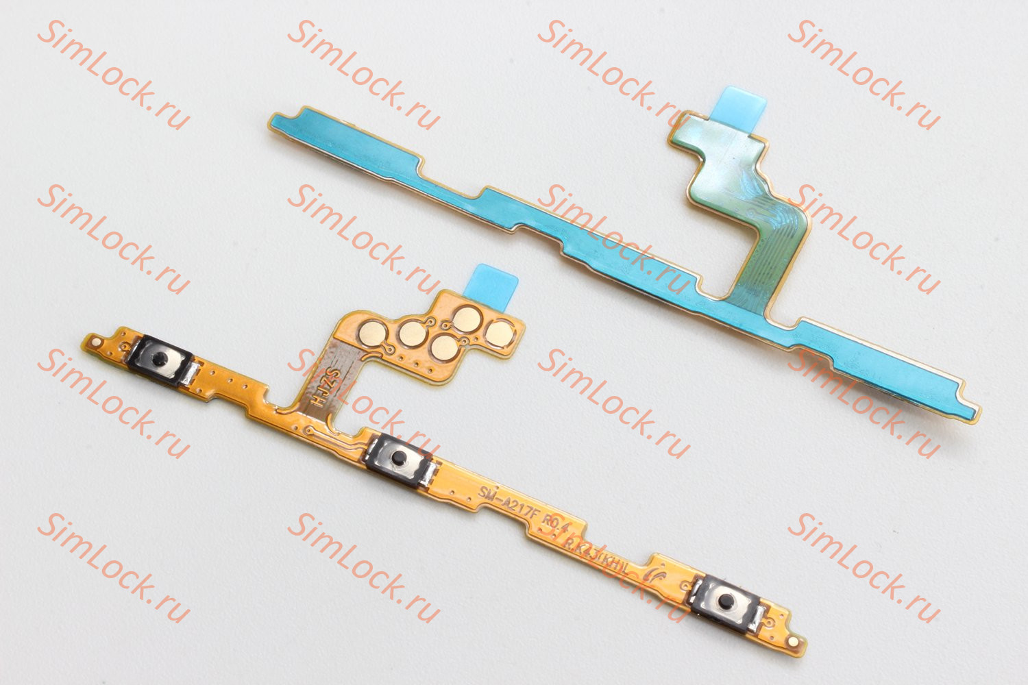 Шлейф Samsung A217 Galaxy A21s кнопки включения и громкости, К-1