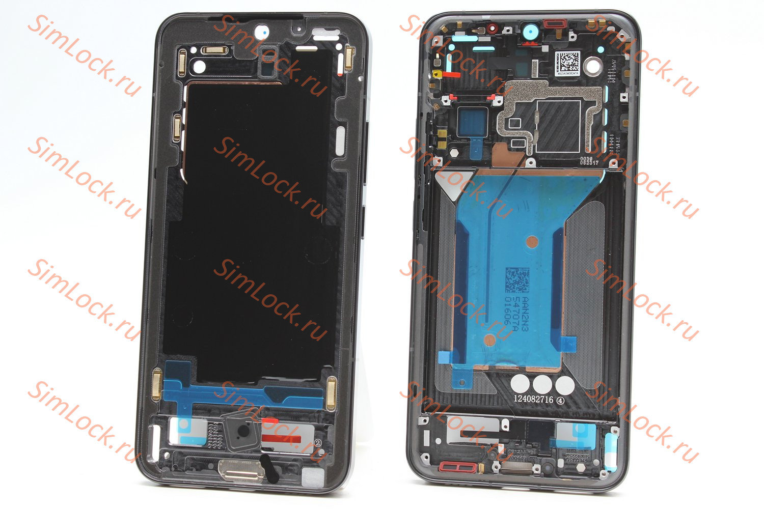 Рамка дисплея Xiaomi 14 (23127PN0CG), черный, оригинал