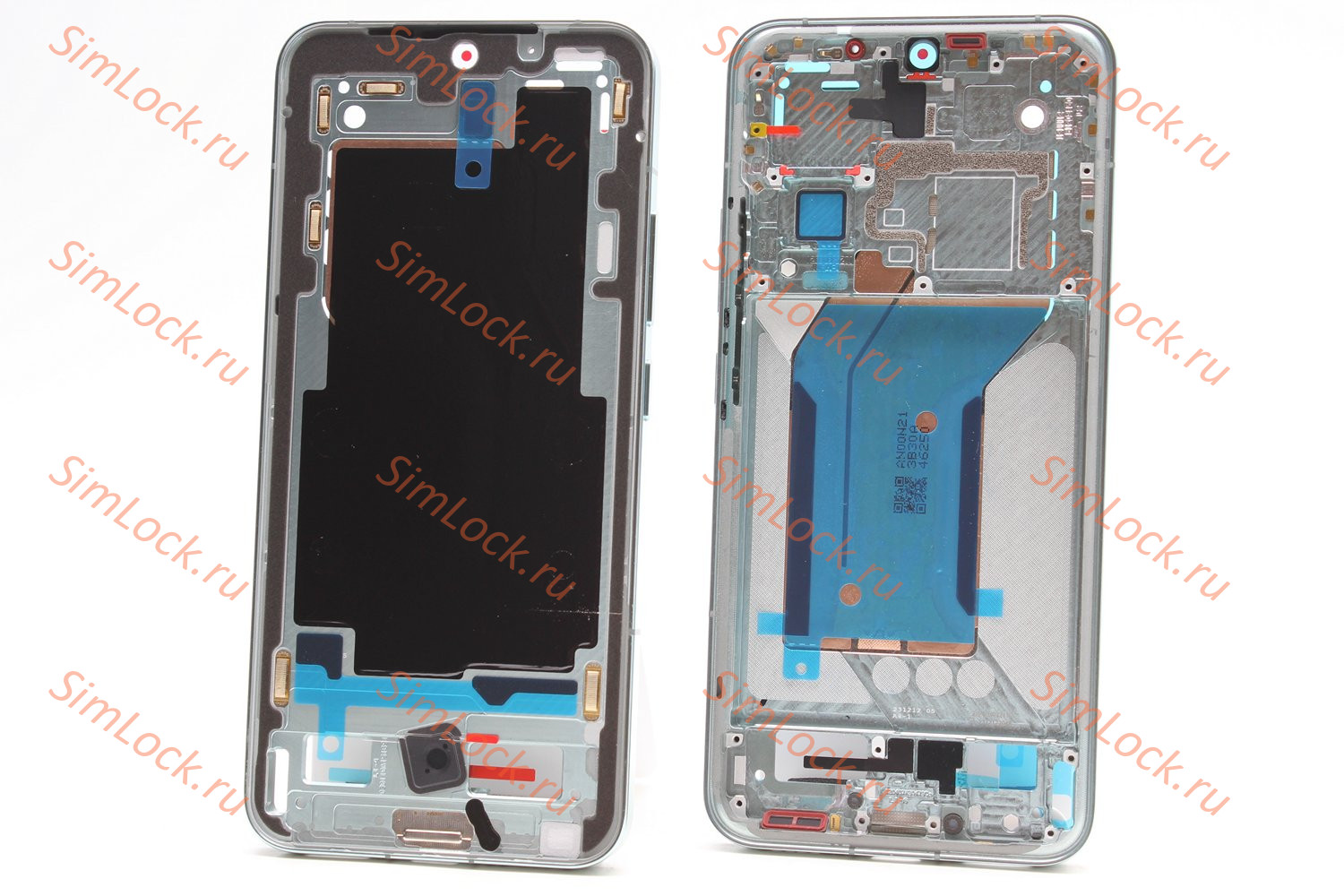 Рамка дисплея Xiaomi 14 (23127PN0CG), зеленый, оригинал