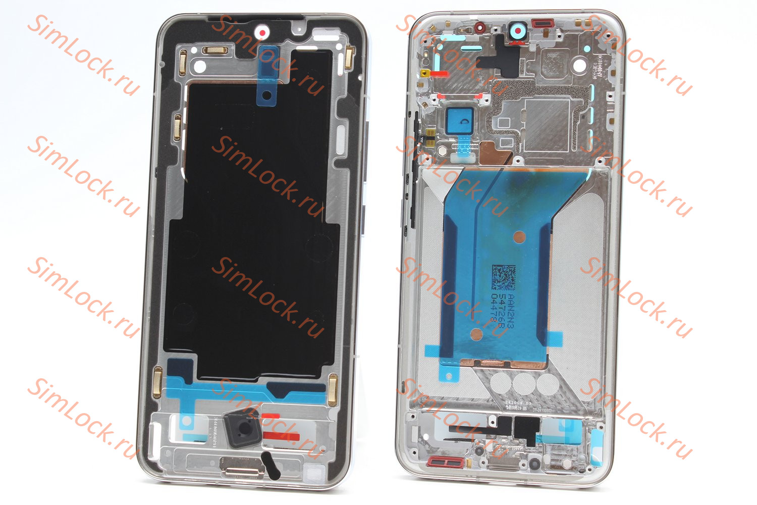 Рамка дисплея Xiaomi 14 (23127PN0CG), белый, оригинал