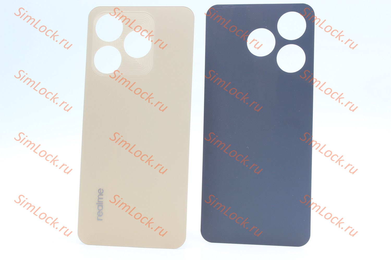 Задняя крышка Realme C61 (RMX3930), золото, К-2