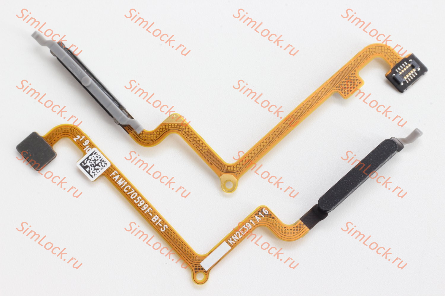 Шлейф Xiaomi Redmi 14C 4G , Poco C75 (2411DRN47C 2410FPCC5G) сканер отпечатка пальцев, черный, К-1