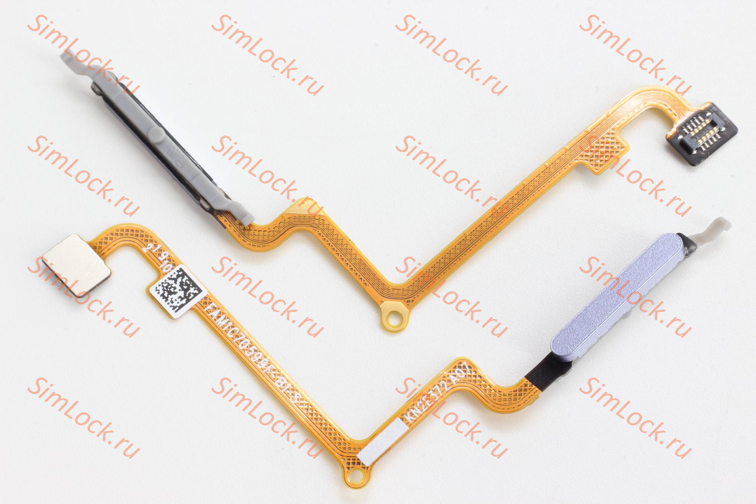 Шлейф Xiaomi Redmi 14C 4G , Poco C75 (2411DRN47C 2410FPCC5G) сканер отпечатка пальцев, фиолетовый, К-1