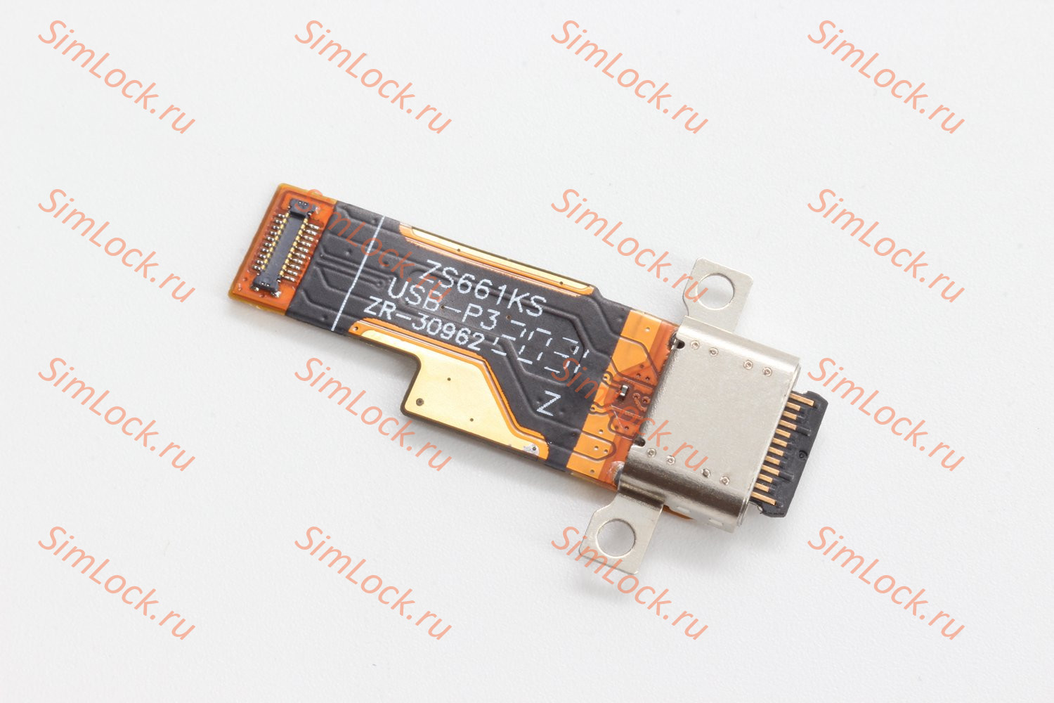 Нижний шлейф Asus ROG Phone 3 ZS661KS с разъемом зарядки, К-1