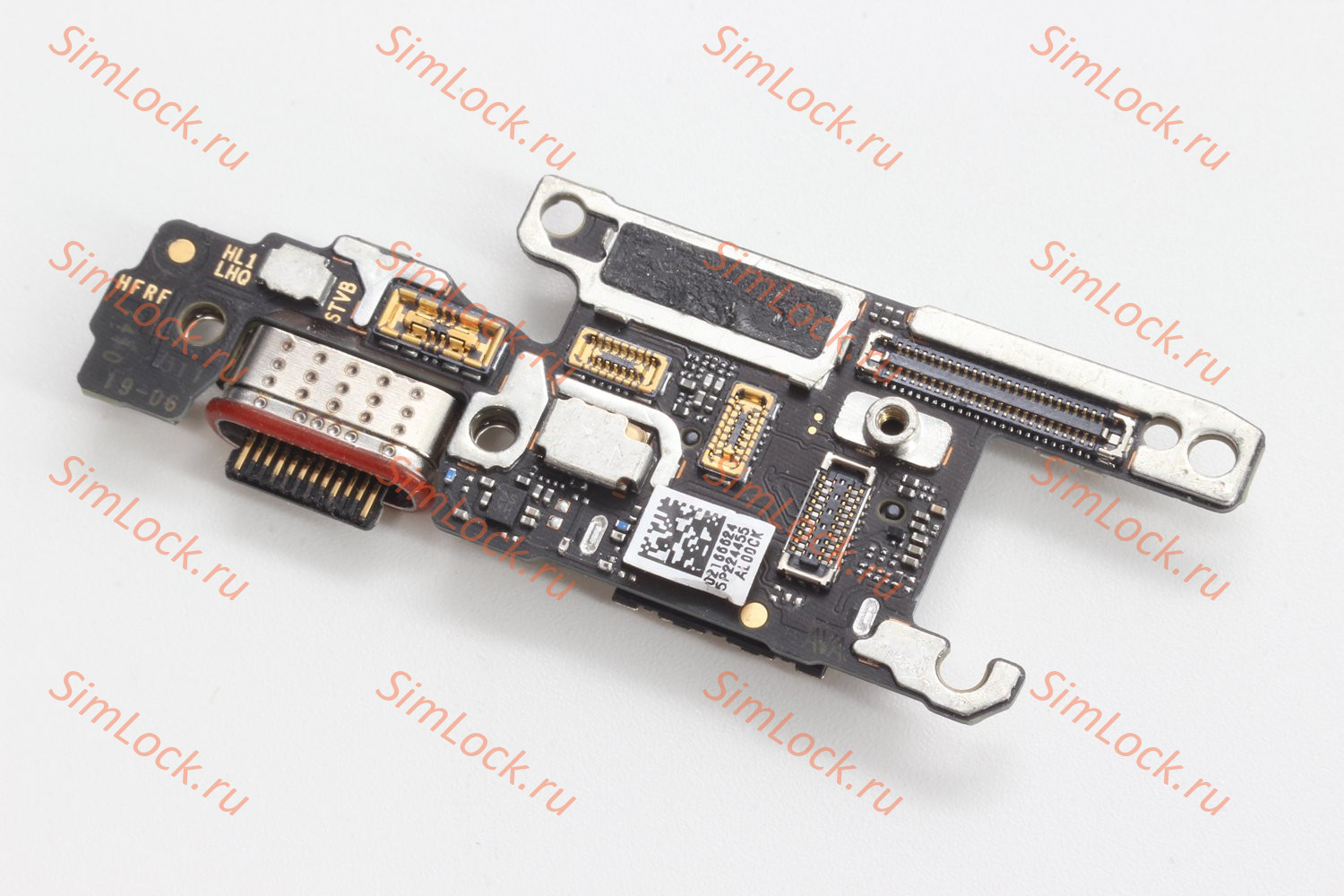 Нижняя плата (шлейф) Huawei Pura 70 Pro (HBN-LX9), Pura 70 Ultra (HBP-LX9) с разъемом зарядки и считывателем SIM, оригинал