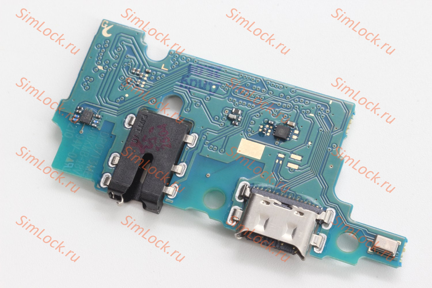 Нижняя плата (шлейф) Samsung M515 Galaxy M51 с разъемом зарядки, К-3