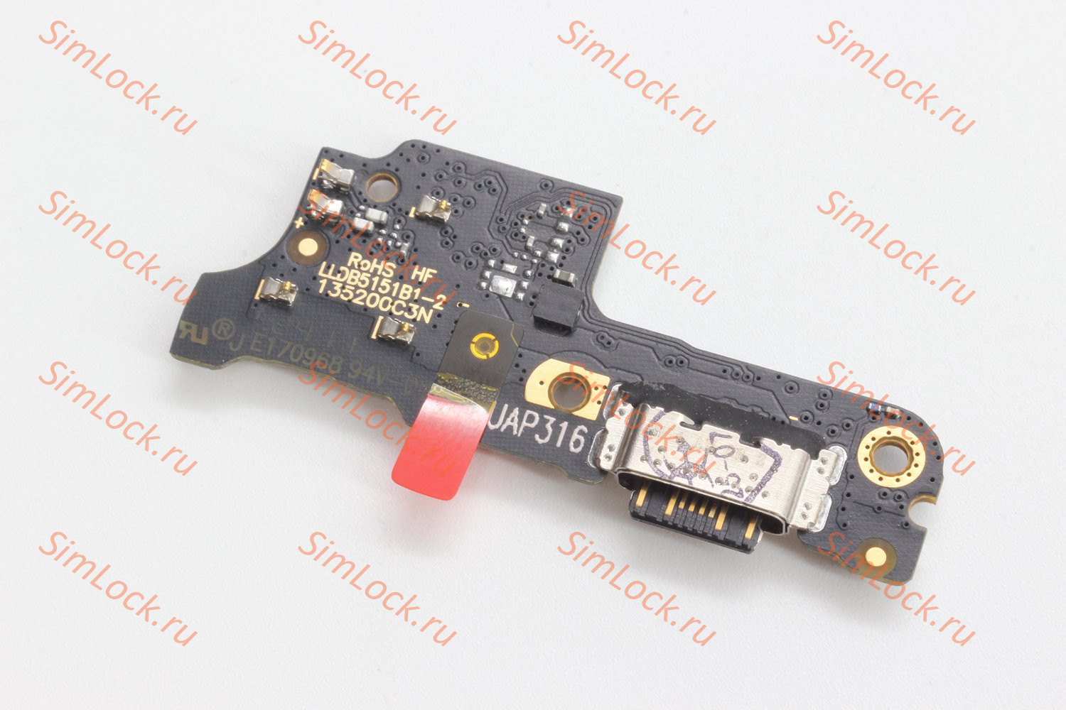 Нижняя плата (шлейф) Xiaomi Redmi 14C 4G, Poco C75, с разъемом зарядки (2411DRN47C 2410FPCC5G), К-1