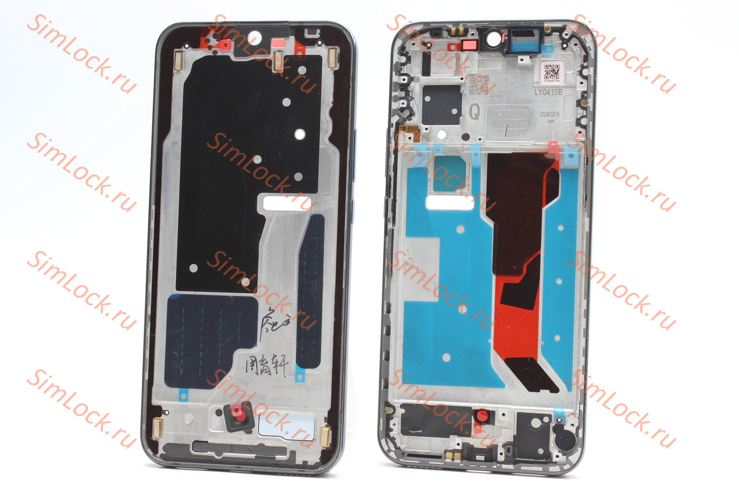 Рамка дисплея Huawei Nova  12s (FOA-LX9), черный, оригинал, с разбора